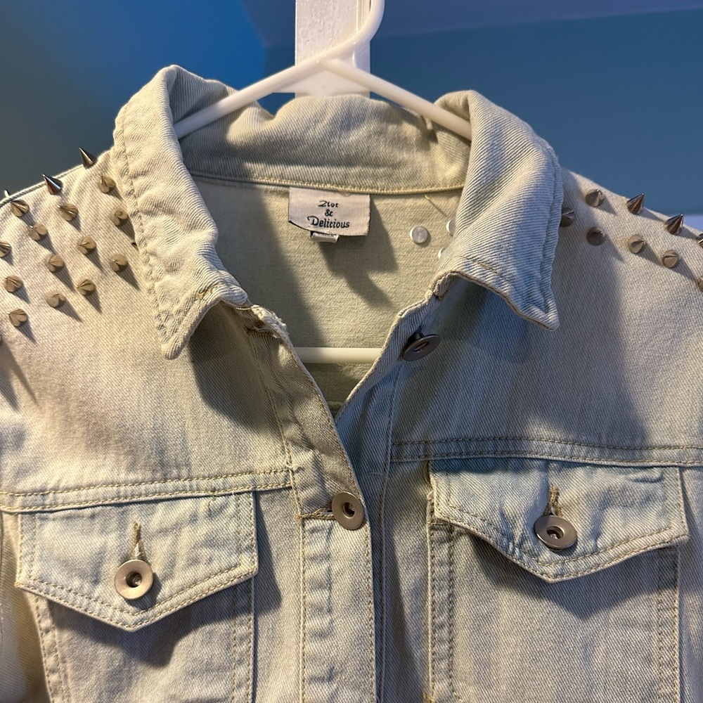 Studded Jean Jacket - Picture 2 of 2